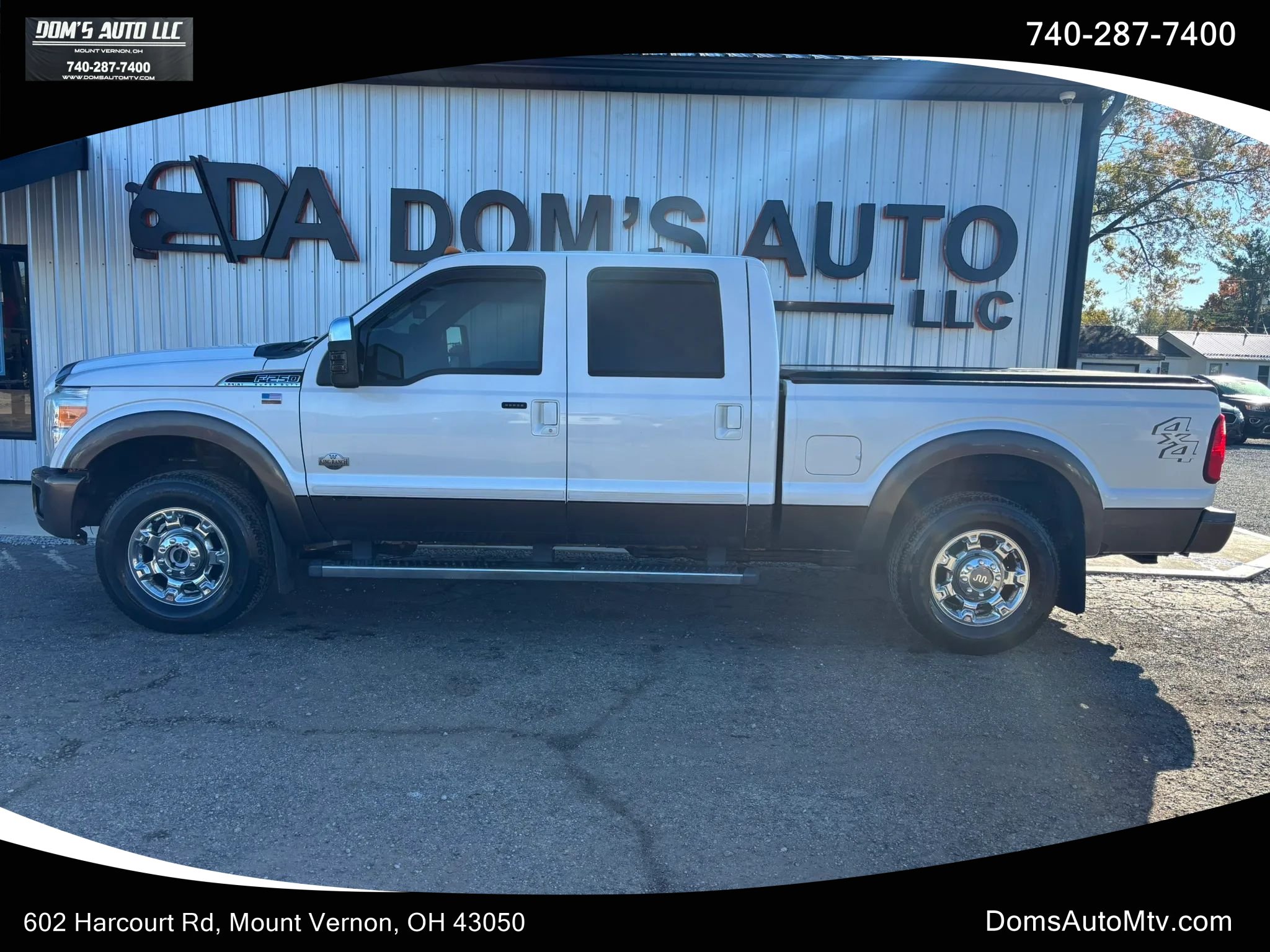 Used 2016 Ford F250 King Ranch w/ King Ranch w/Chrome Package AWD/4WD image 1