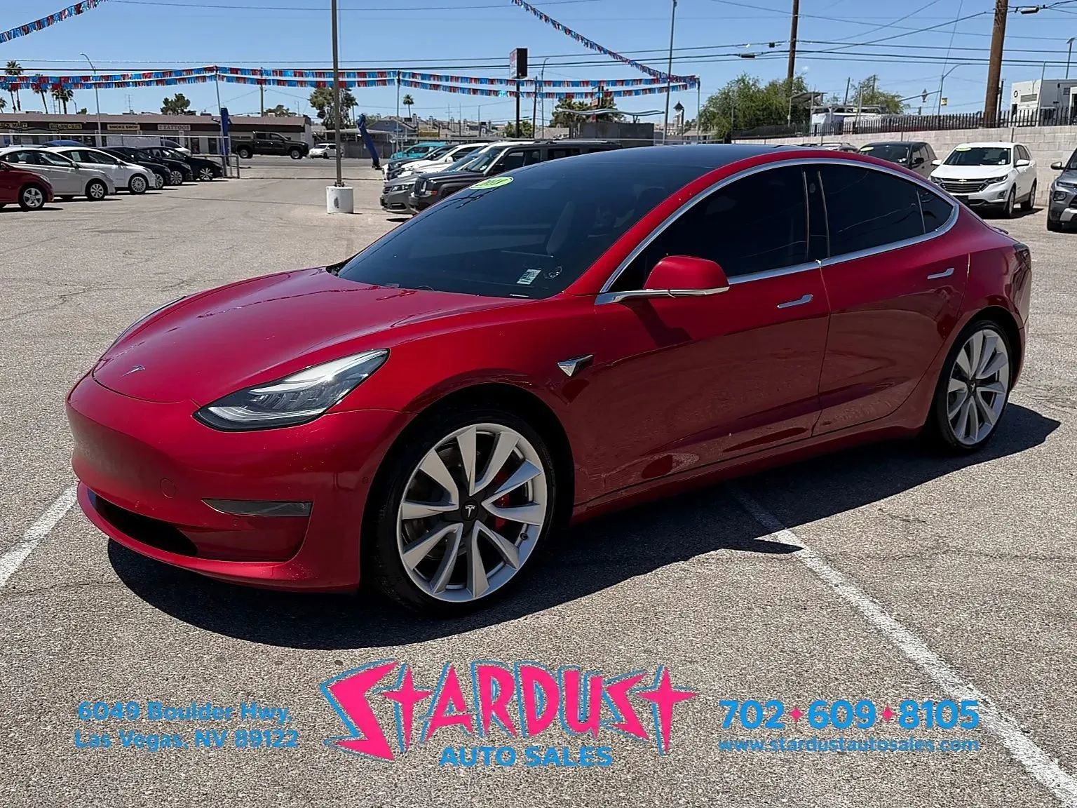 Used 2018 Tesla Model 3 Performance AWD/4WD image 1