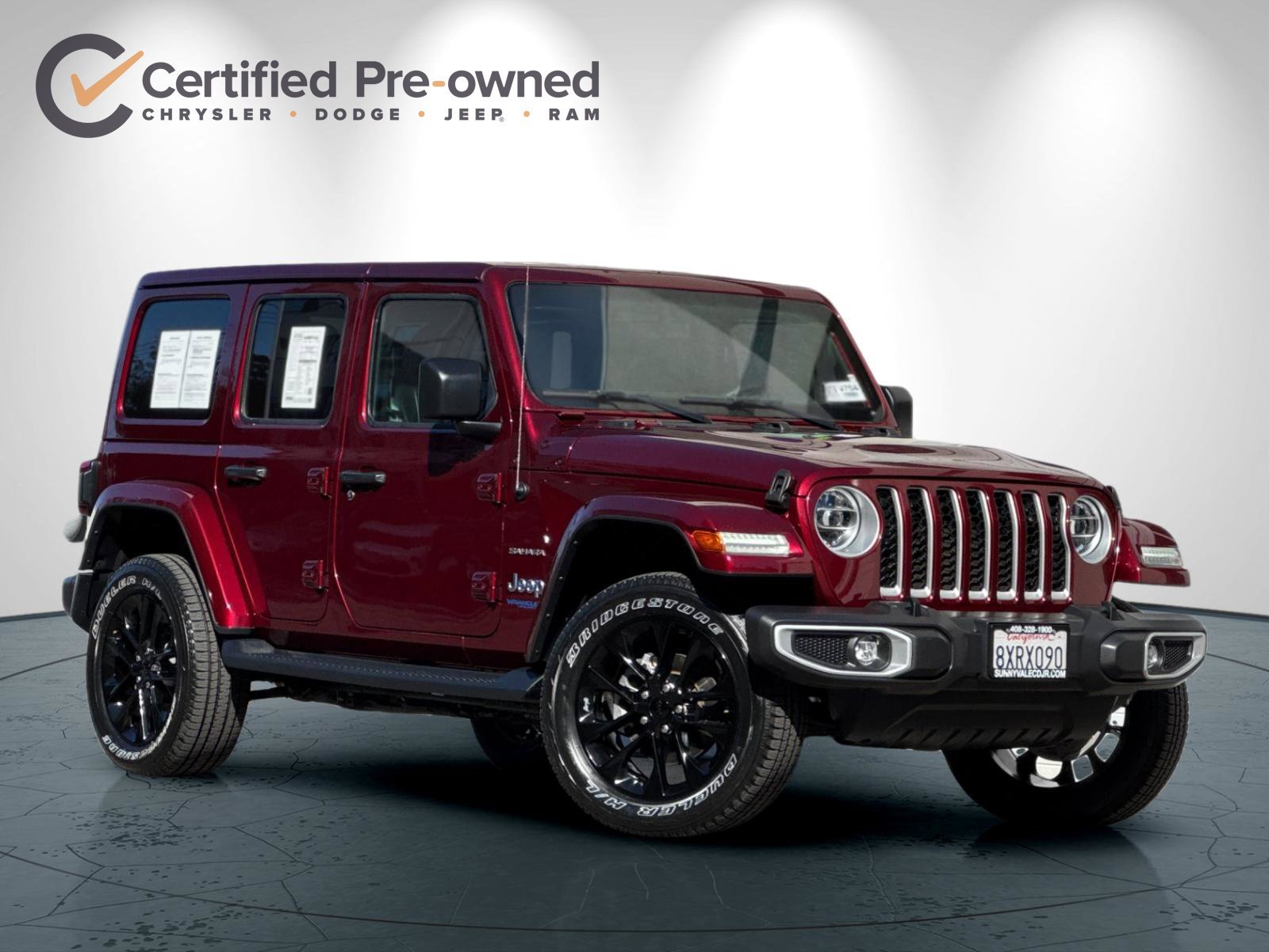 Used 2021 Jeep Wrangler Unlimited Sahara w/ Cold Weather Group AWD/4WD image 2