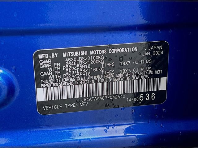 Used 2024 Mitsubishi Eclipse Cross SE image 30