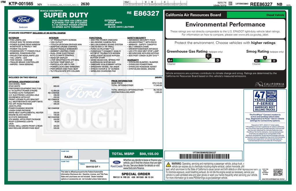 Used 2024 Ford F350 Platinum video 3