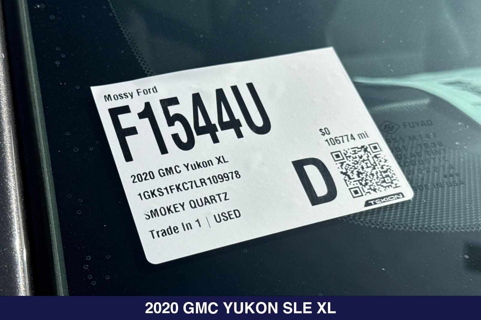 Used 2020 GMC Yukon XL SLE w/ SLE Value Package RWD image 2