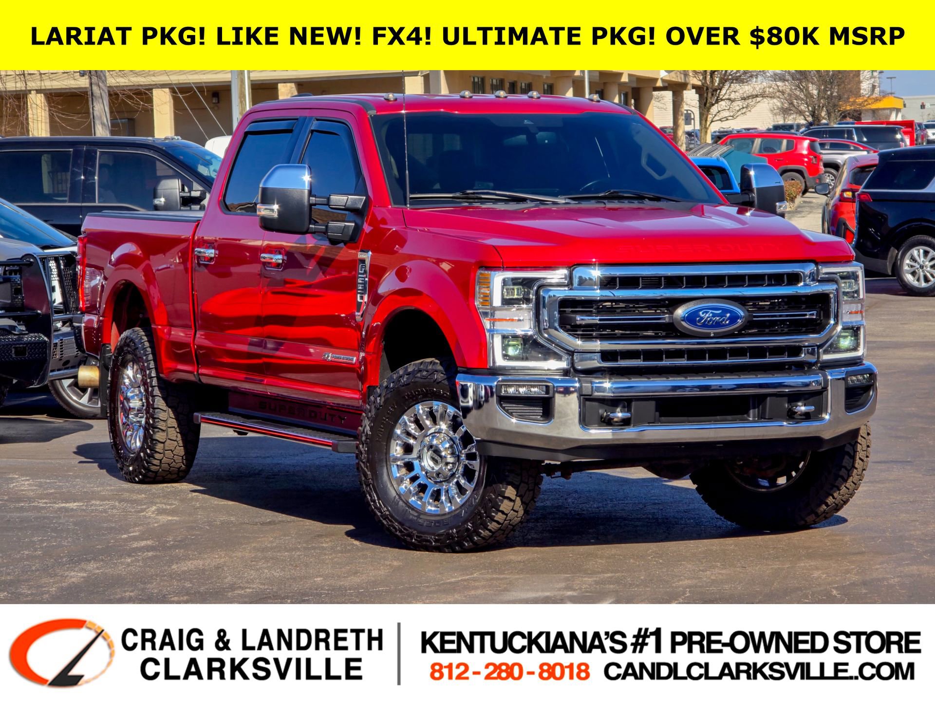 Used 2022 Ford F250 Lariat w/ Lariat Ultimate Package image 1