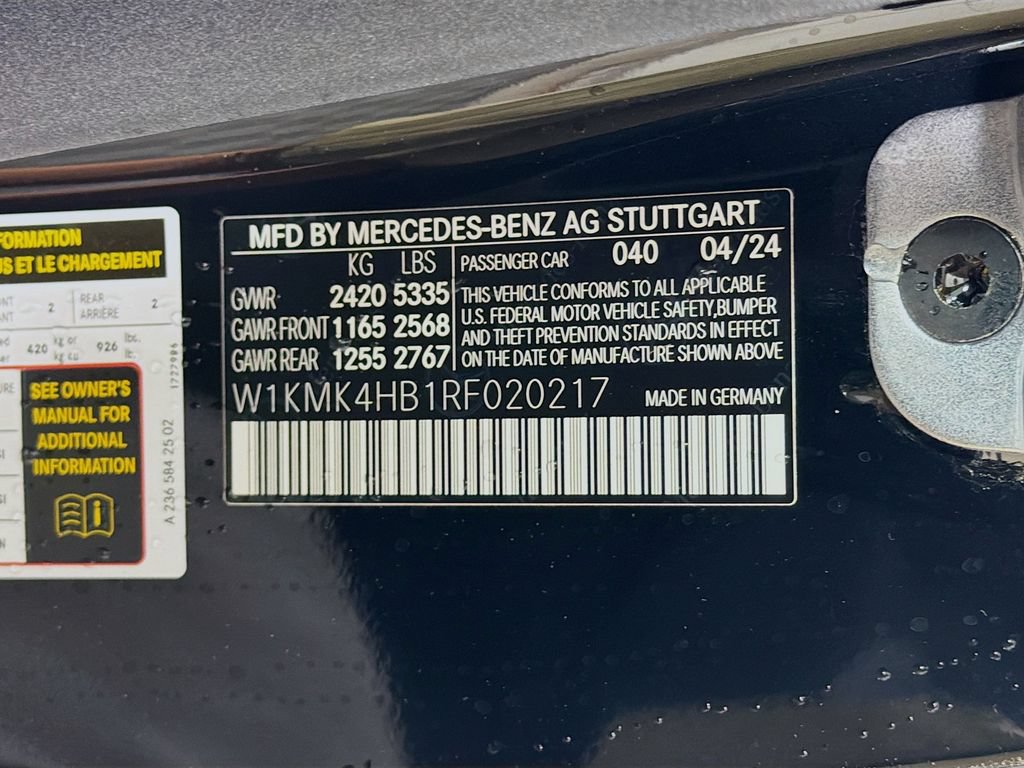 Certified 2024 Mercedes-Benz CLE 300 4MATIC Cabriolet image 44