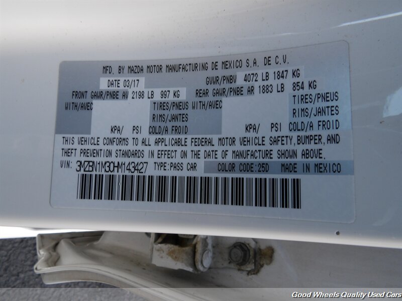 Used 2017 MAZDA MAZDA3 Grand Touring w/ Premium Equipment Package FWD image 24