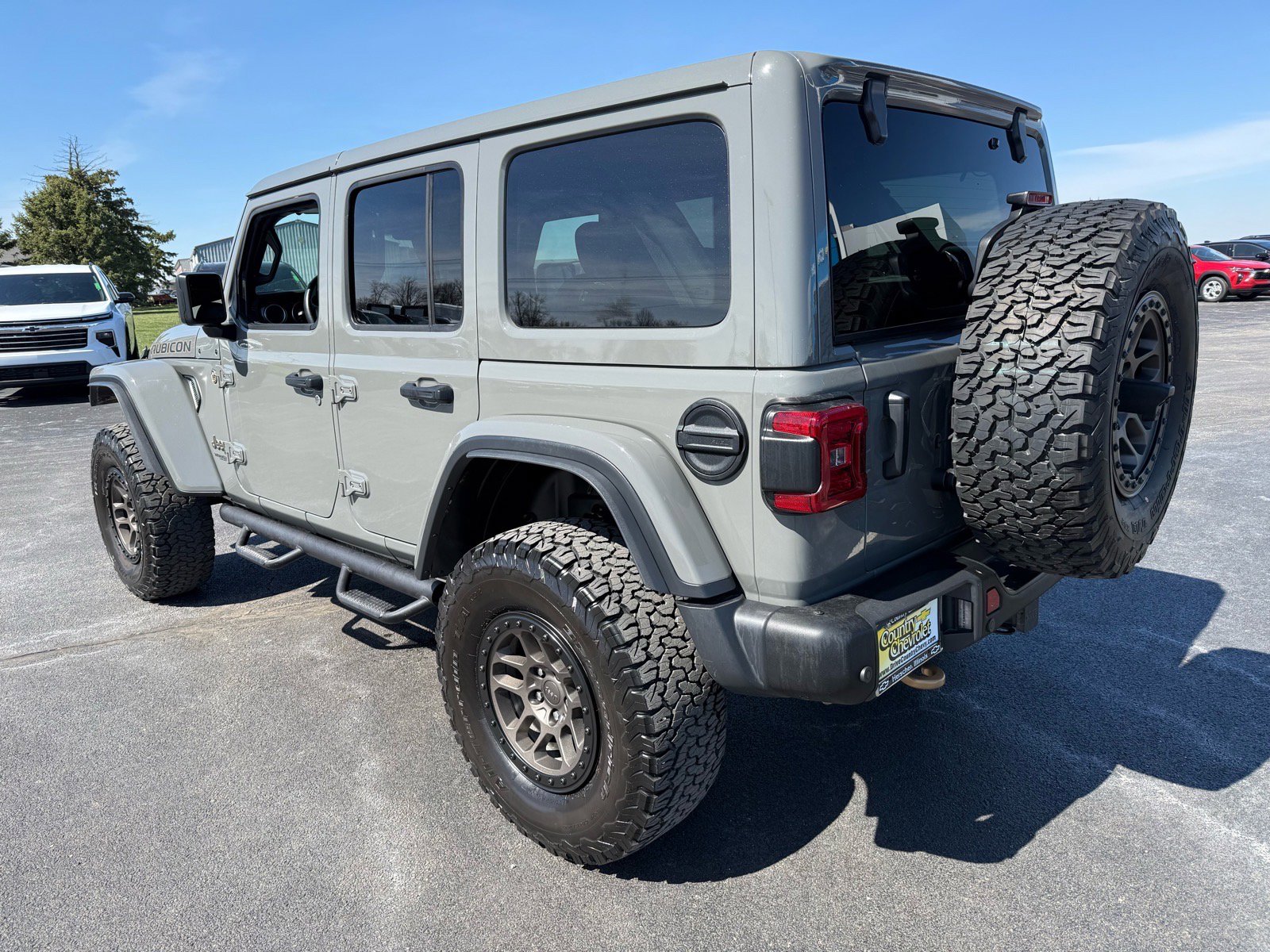 Used 2021 Jeep Wrangler Unlimited Rubicon w/ Xtreme Recon 35" Tire Package image 4