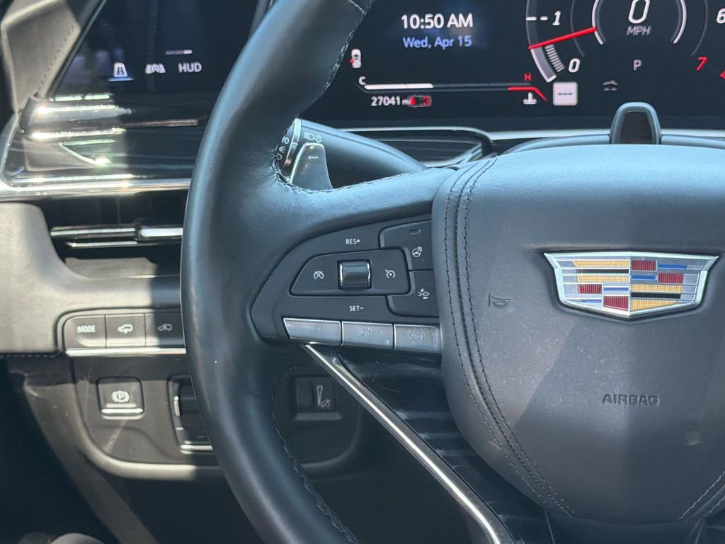 Certified 2023 Cadillac Escalade V w/ LPO, ONYX Package AWD/4WD image 9