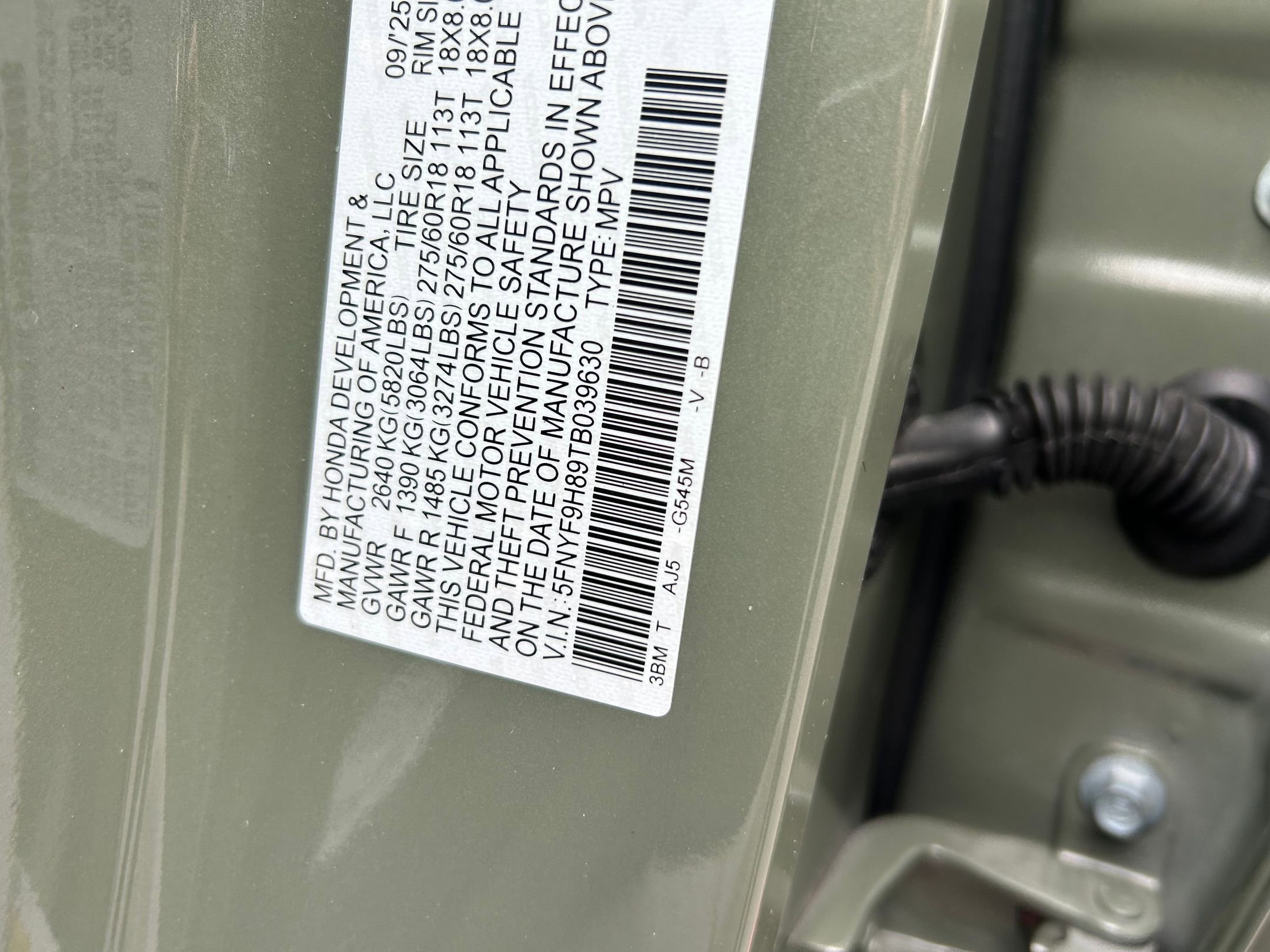 Used 2026 Honda Passport TrailSport Elite image 34