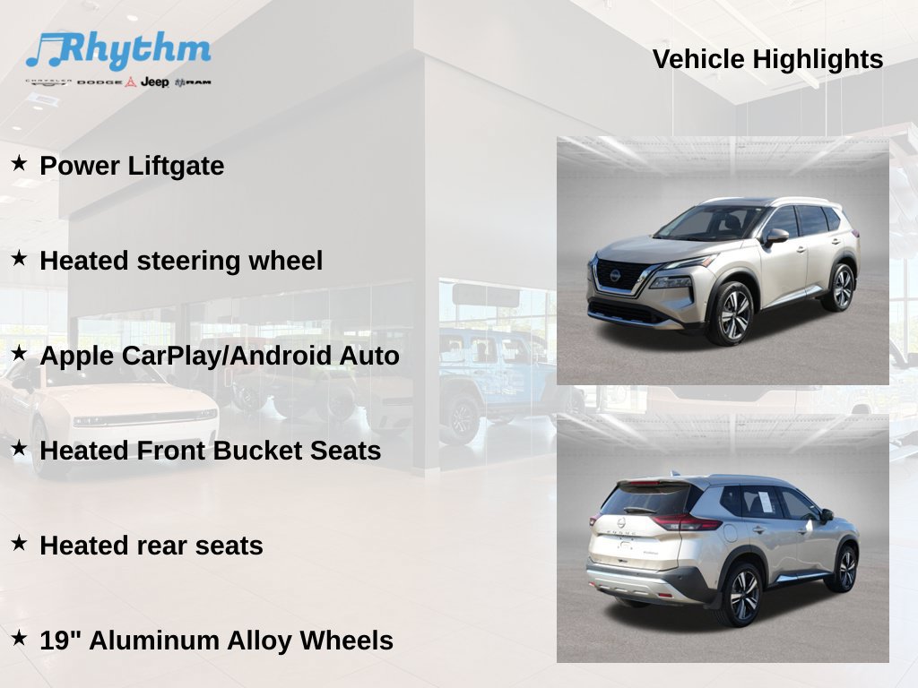Used 2022 Nissan Rogue Platinum w/ Head-Up Display Package FWD image 11