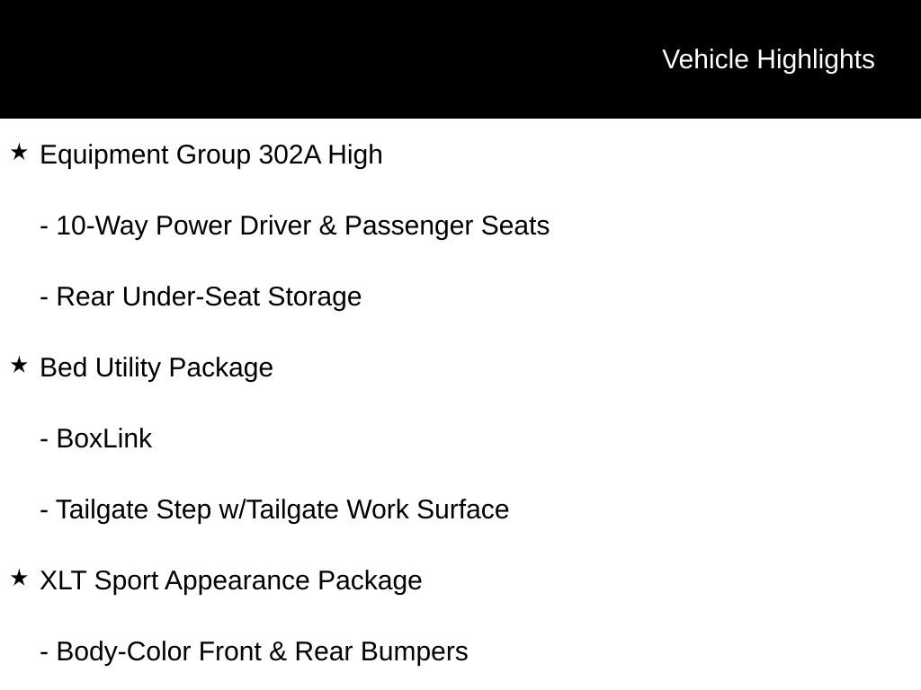 Used 2022 Ford F150 XLT w/ Equipment Group 302A High image 26