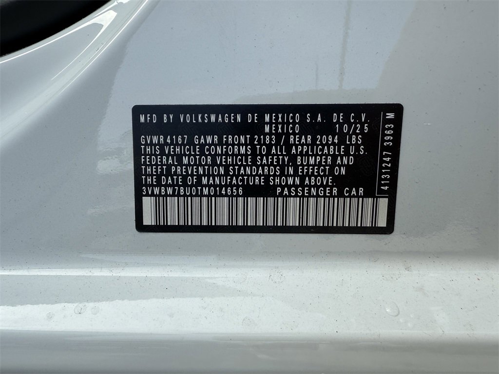 New 2026 Volkswagen Jetta Sport image 28