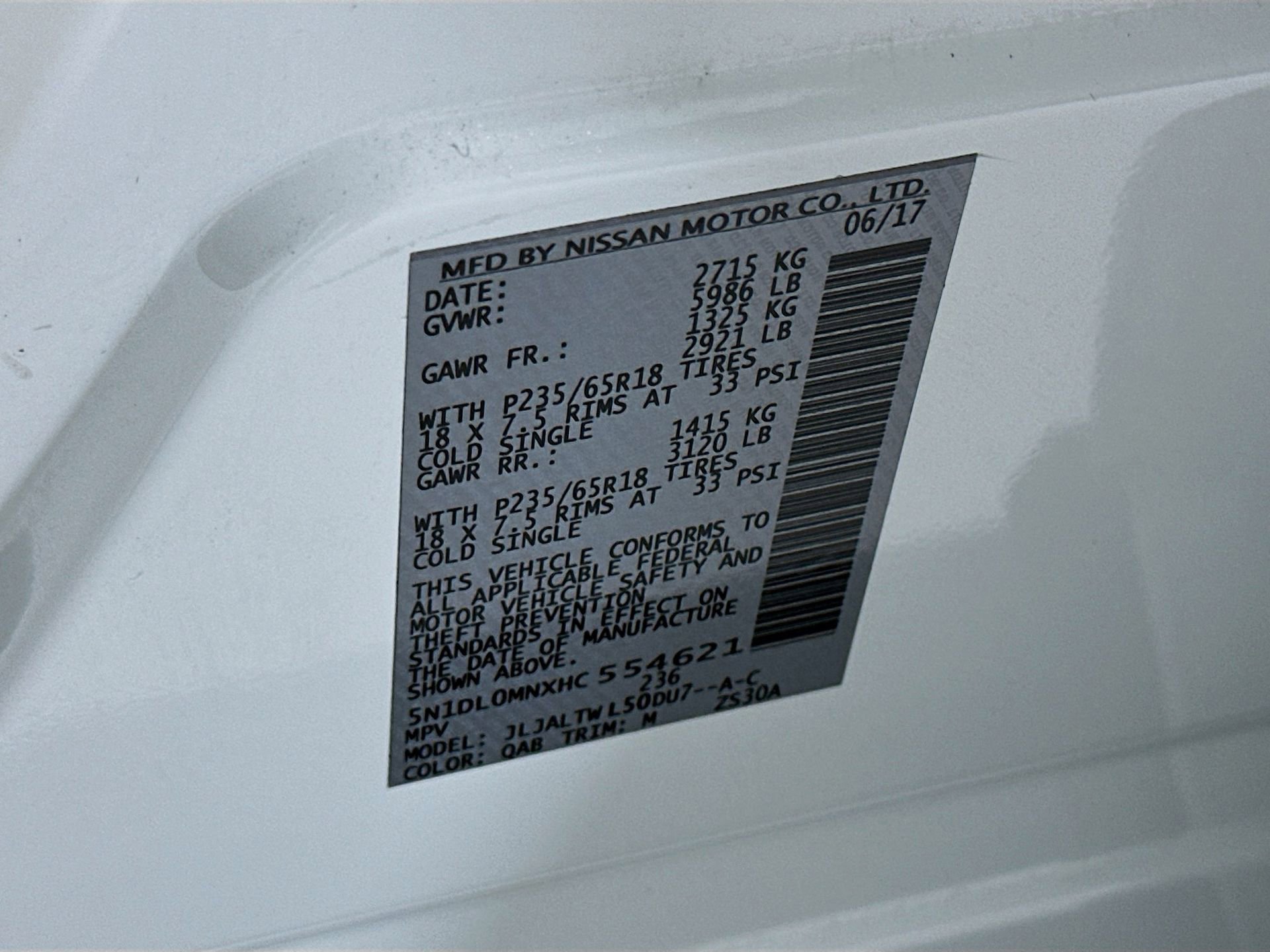 Used 2017 INFINITI QX60 FWD w/ Premium Plus Package image 35