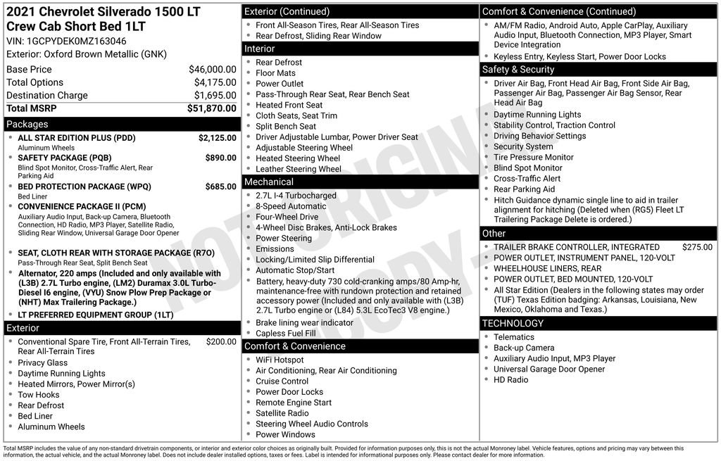 Used 2021 Chevrolet Silverado 1500 LT w/ All Star Edition Plus image 4