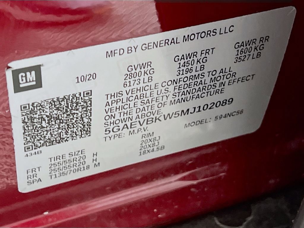 Certified 2021 Buick Enclave Premium w/ Sun and Sites Package image 28