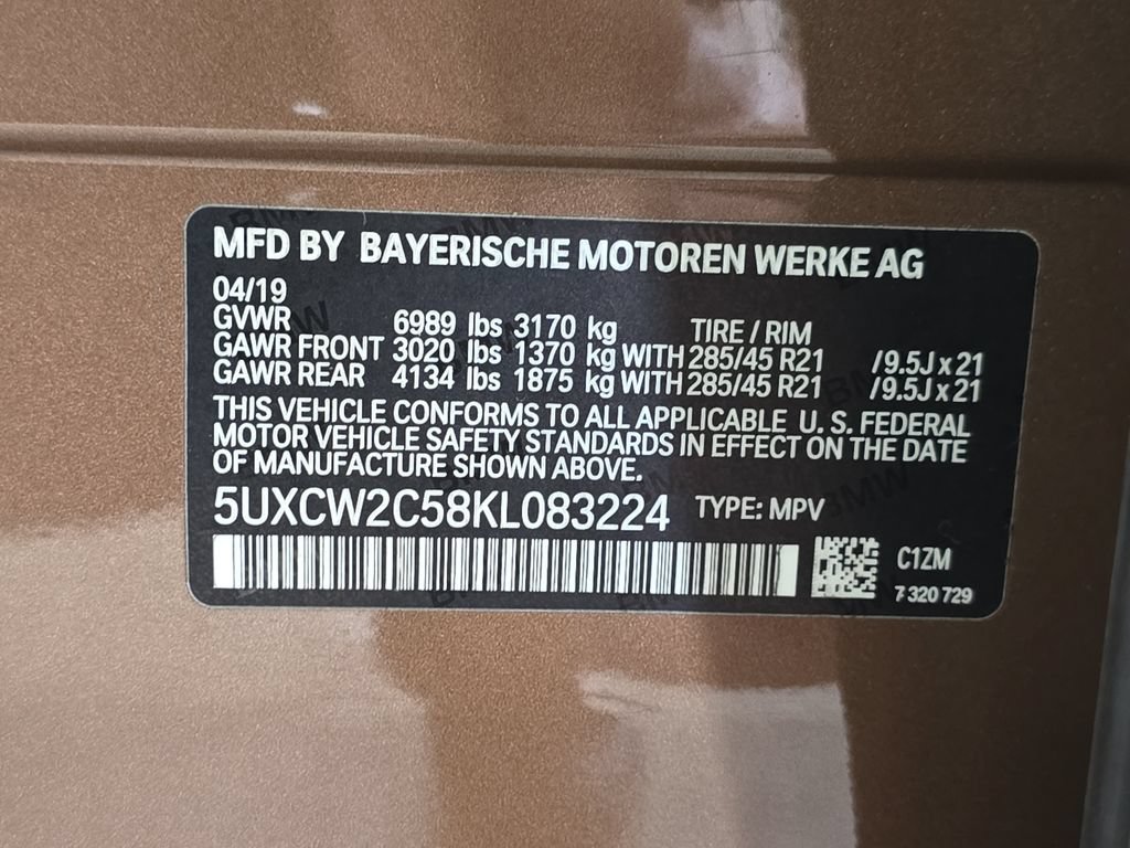 Used 2019 BMW X7 xDrive40i w/ Premium Package AWD/4WD image 34