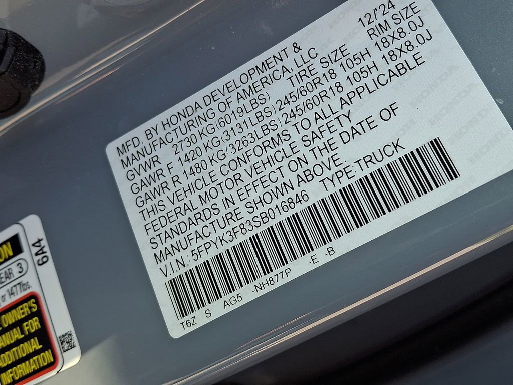 Used 2025 Honda Ridgeline Black Edition image 29