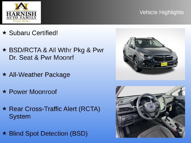 Certified 2025 Subaru Crosstrek 2.5i Premium AWD/4WD image 8