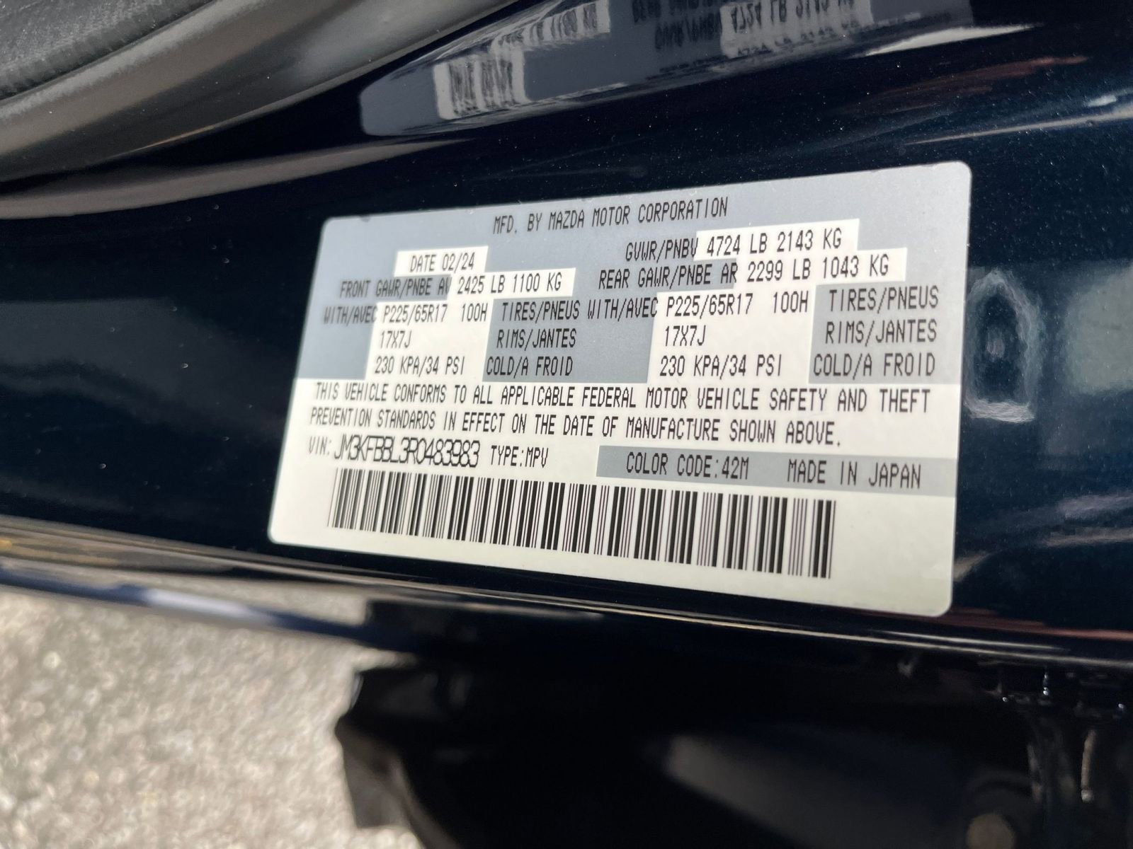 Used 2024 MAZDA CX-5 AWD 2.5 S w/ Select Package image 27