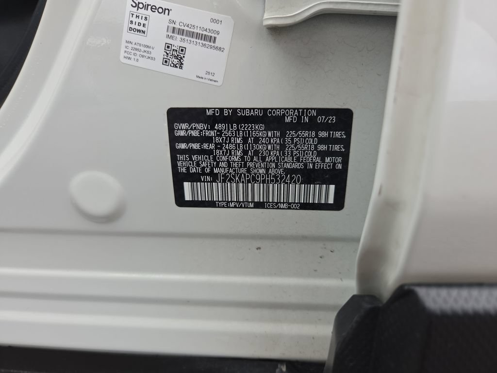 Certified 2023 Subaru Forester Limited AWD/4WD image 47