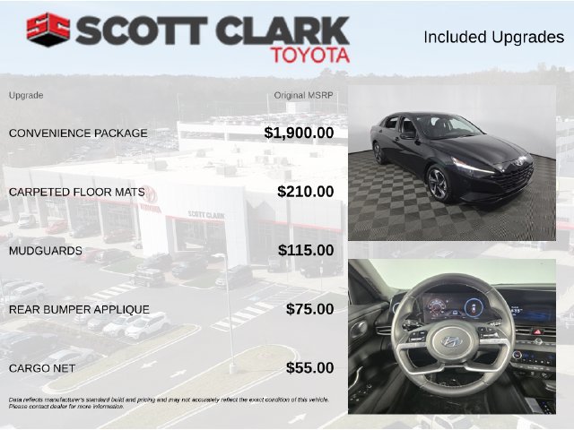 Used 2023 Hyundai Elantra SEL w/ Convenience Package FWD image 8