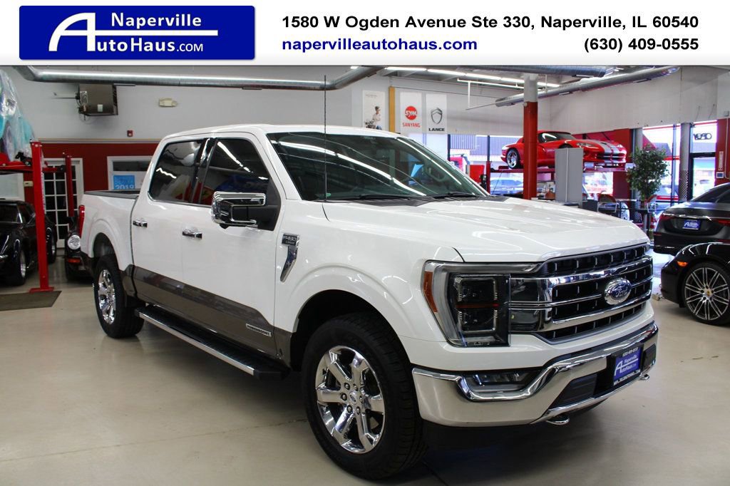 Used 2021 Ford F150 Lariat w/ Equipment Group 502A High image 1