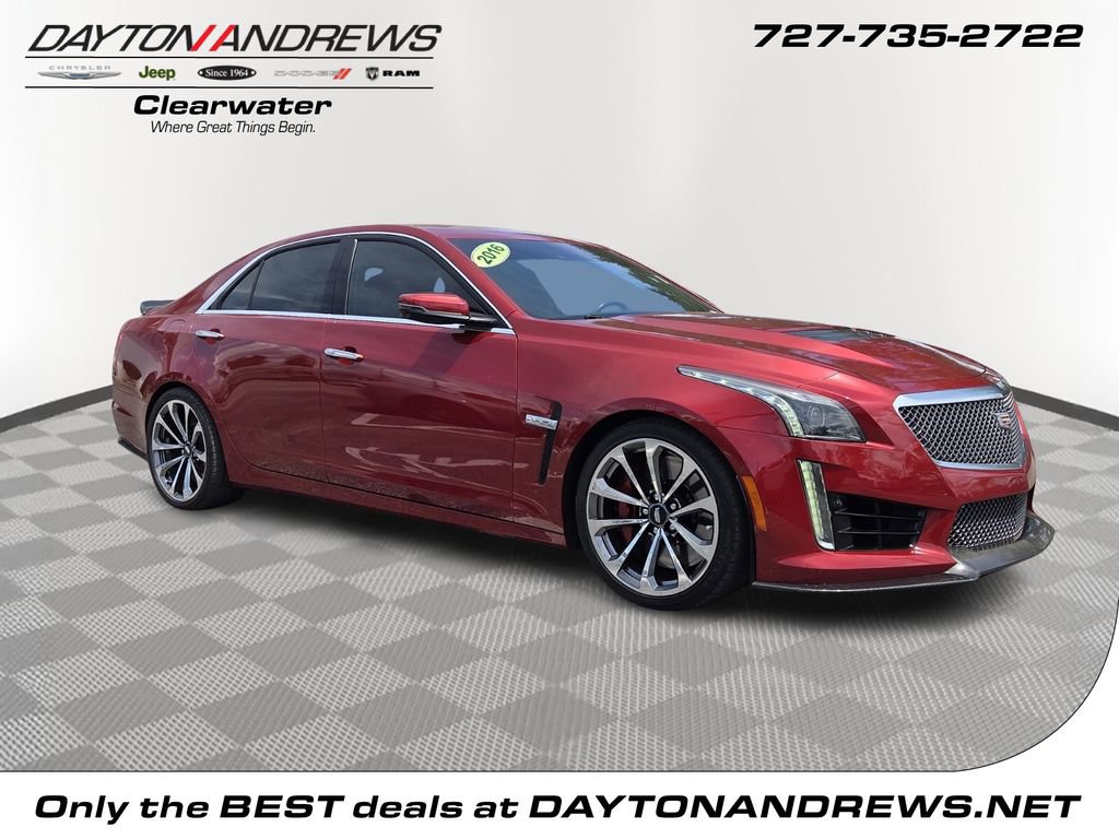 Used 2016 Cadillac CTS V w/ Carbon Fiber Package