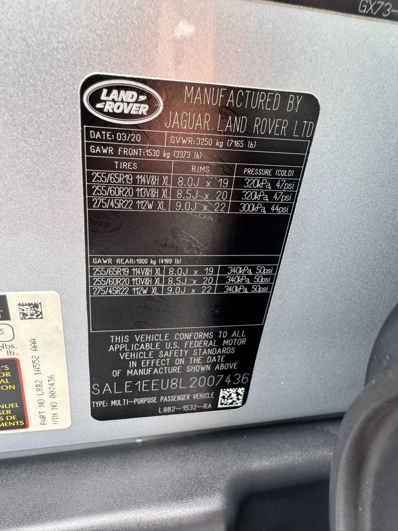 Used 2020 Land Rover Defender 110 HSE AWD/4WD image 56