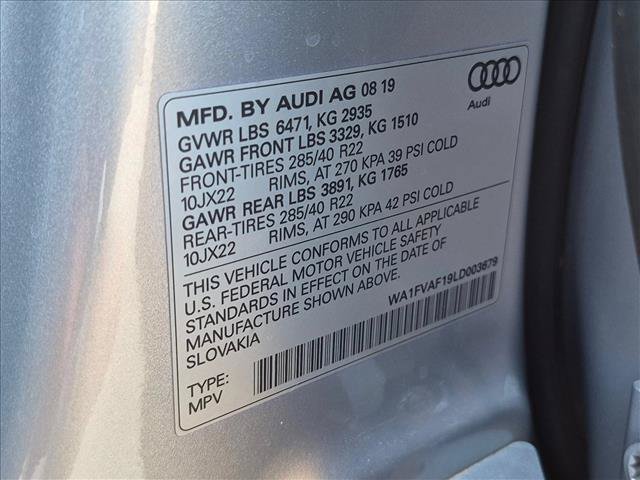 Used 2020 Audi Q8 Prestige w/ Prestige Package AWD/4WD image 26