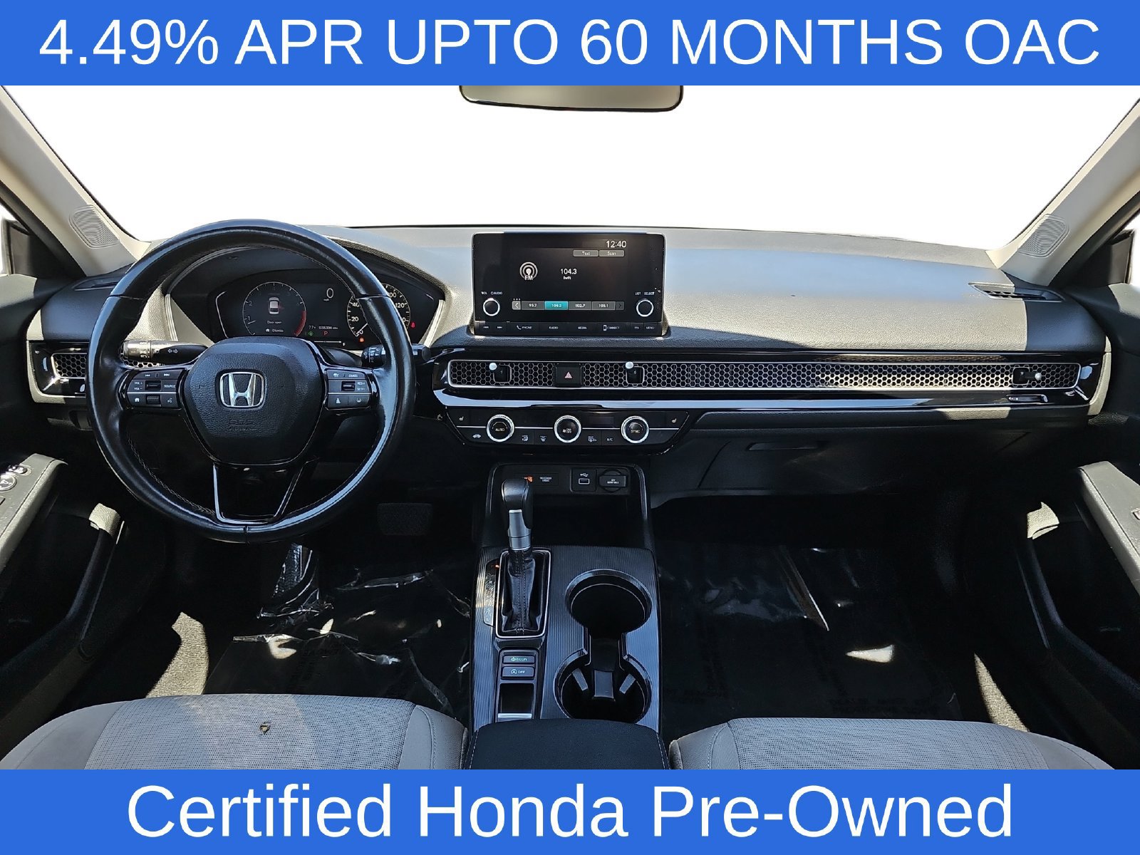 Certified 2024 Honda Civic EX image 9
