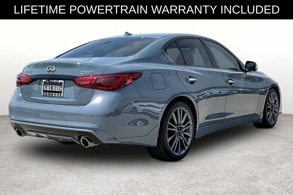 Used 2024 INFINITI Q50 Red Sport 400 RWD image 2