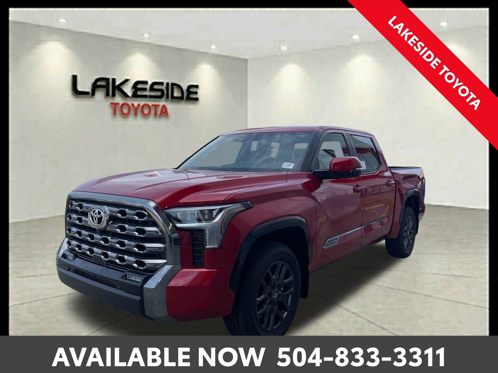 New 2026 Toyota Tundra Platinum