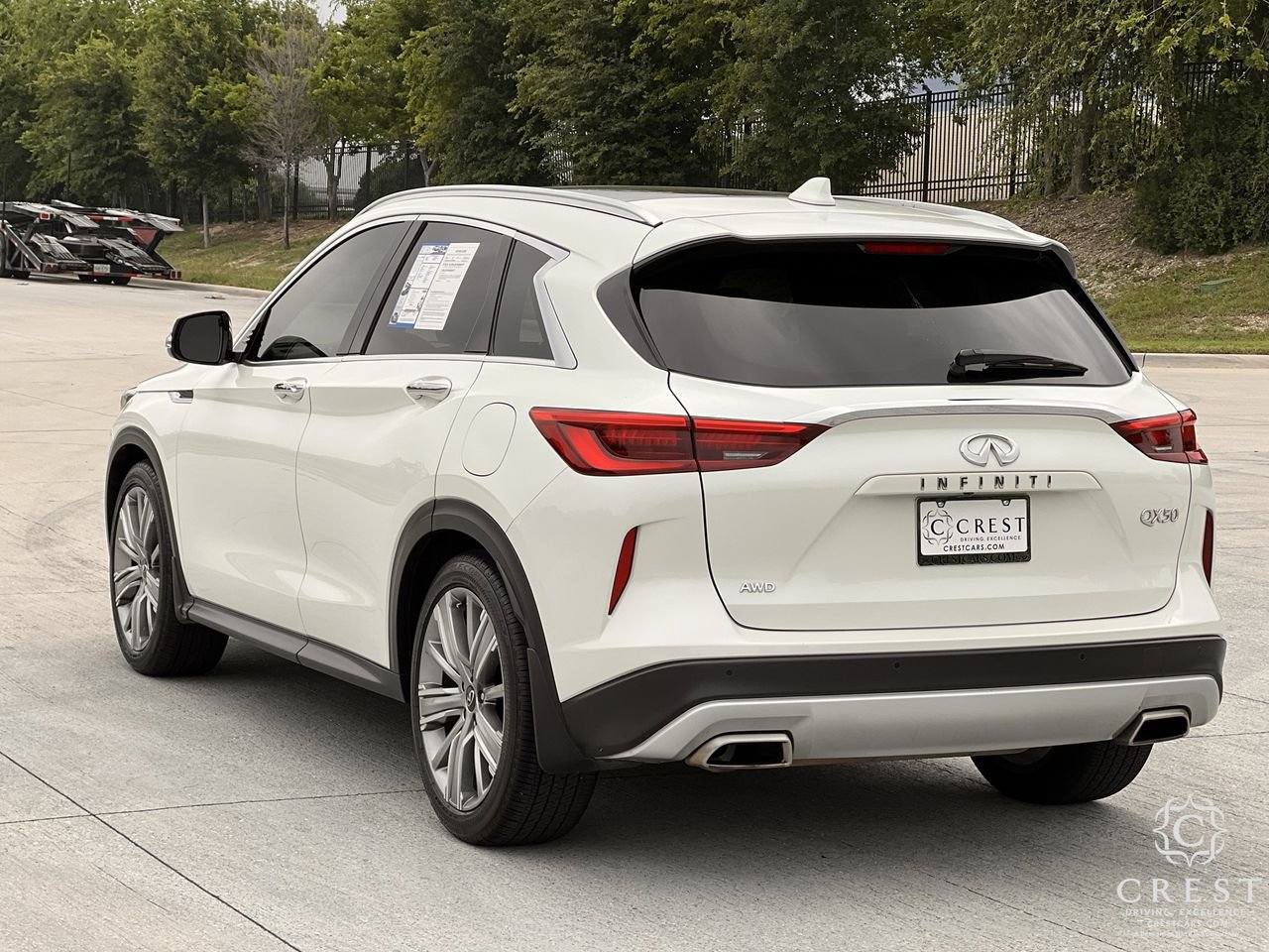 Used 2021 INFINITI QX50 Sensory w/ Cargo Package AWD/4WD image 7