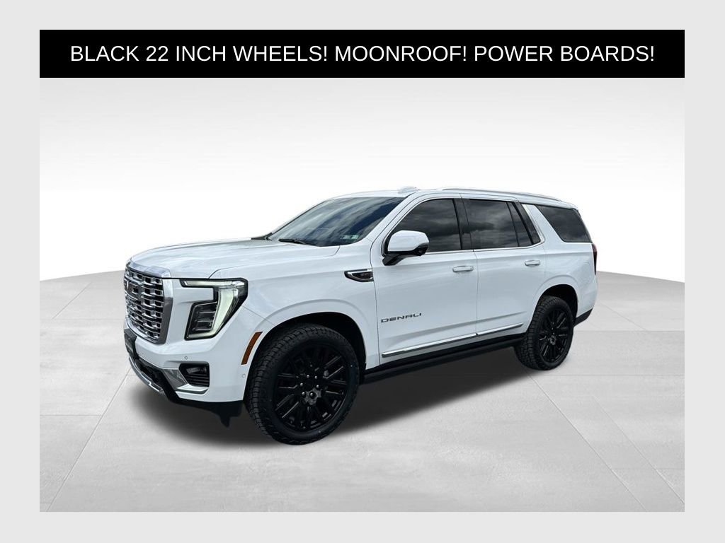 Used 2025 GMC Yukon Denali w/ Sun & Power Step Package AWD/4WD image 1