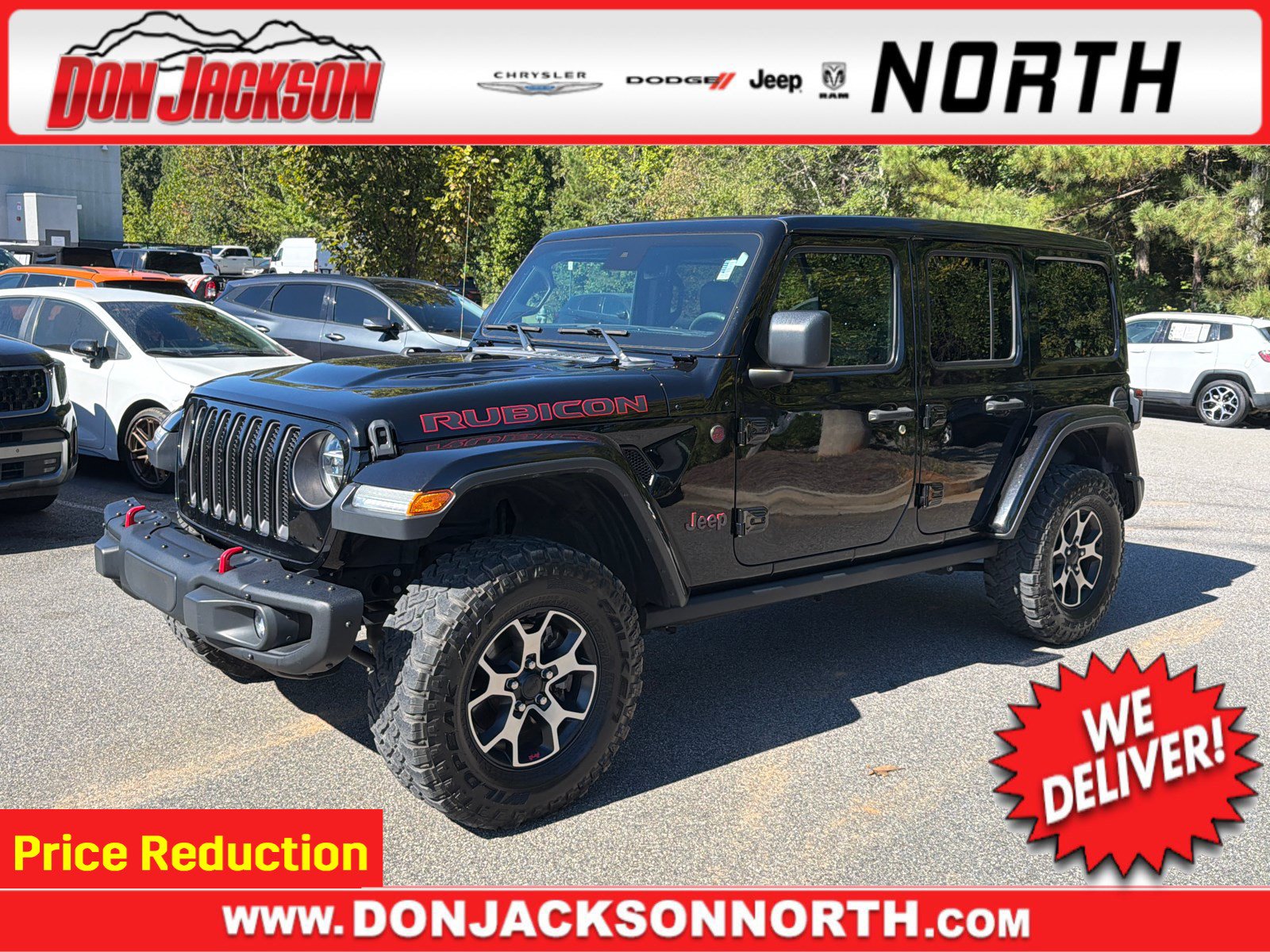 Used 2019 Jeep Wrangler Unlimited Rubicon AWD/4WD image 1