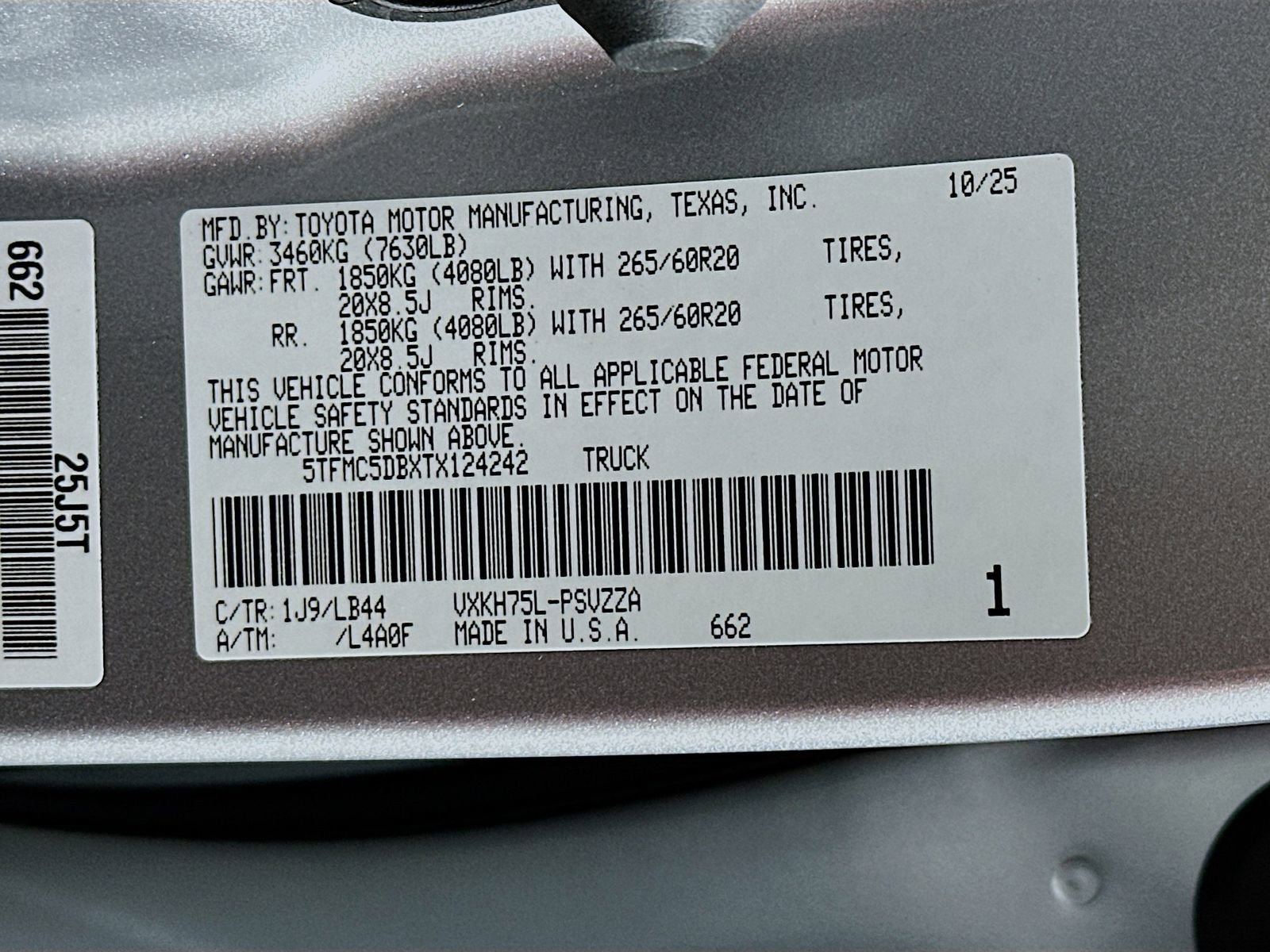 New 2026 Toyota Tundra 1794 Edition image 33