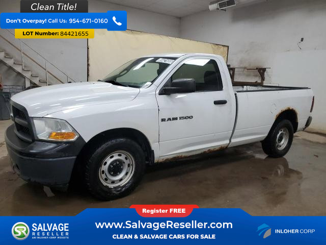 Used 2012 RAM 1500 ST w/ ST Popular Equipment Group