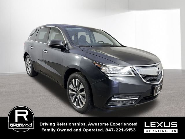 Used 2016 Acura MDX SH-AWD w/ Tech & Entertainment image 3
