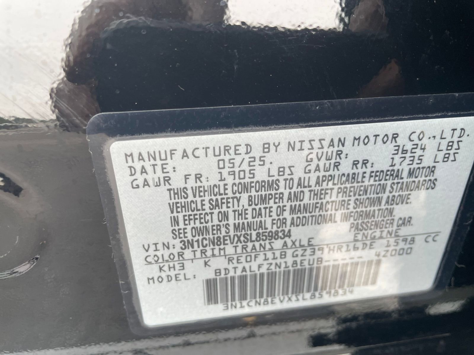 Used 2025 Nissan Versa SV image 23
