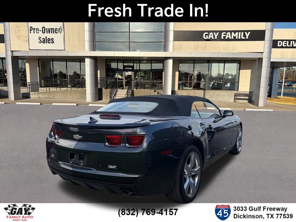 Used 2012 Chevrolet Camaro LT w/ RS Package RWD image 9