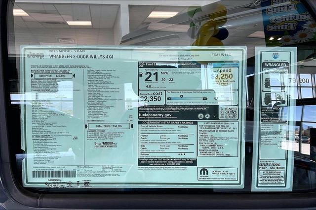 New 2026 Jeep Wrangler Willys image 16