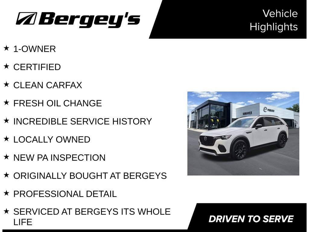 Certified 2025 MAZDA CX-70 3.3 Turbo w/ Premium Package AWD/4WD image 4