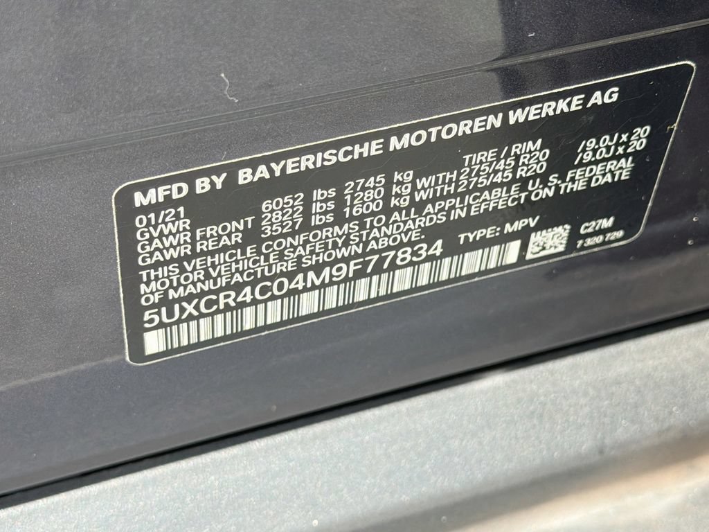Used 2021 BMW X5 sDrive40i w/ Premium Package RWD image 45