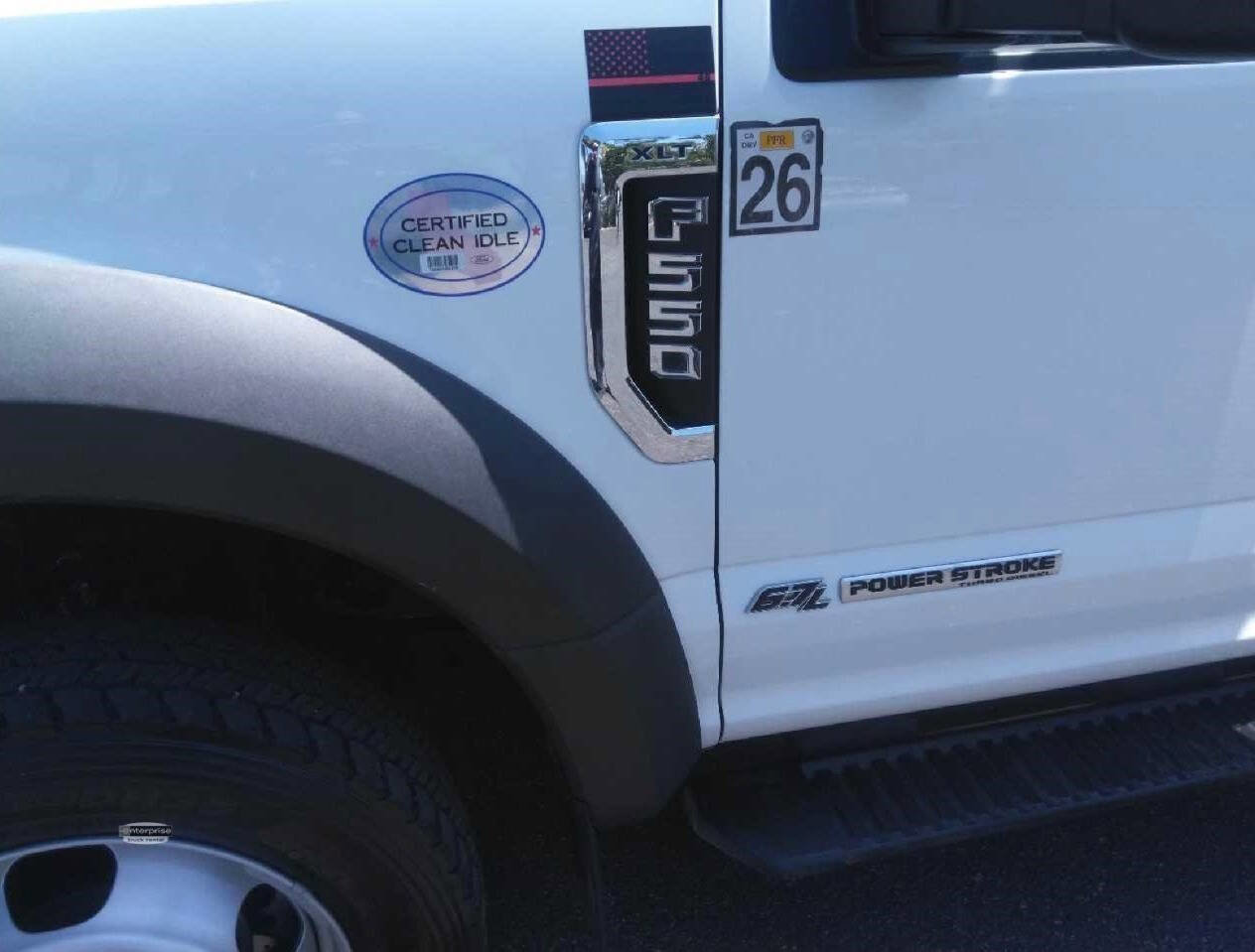 Used 2021 Ford F550 4x4 Crew Cab Super Duty image 10