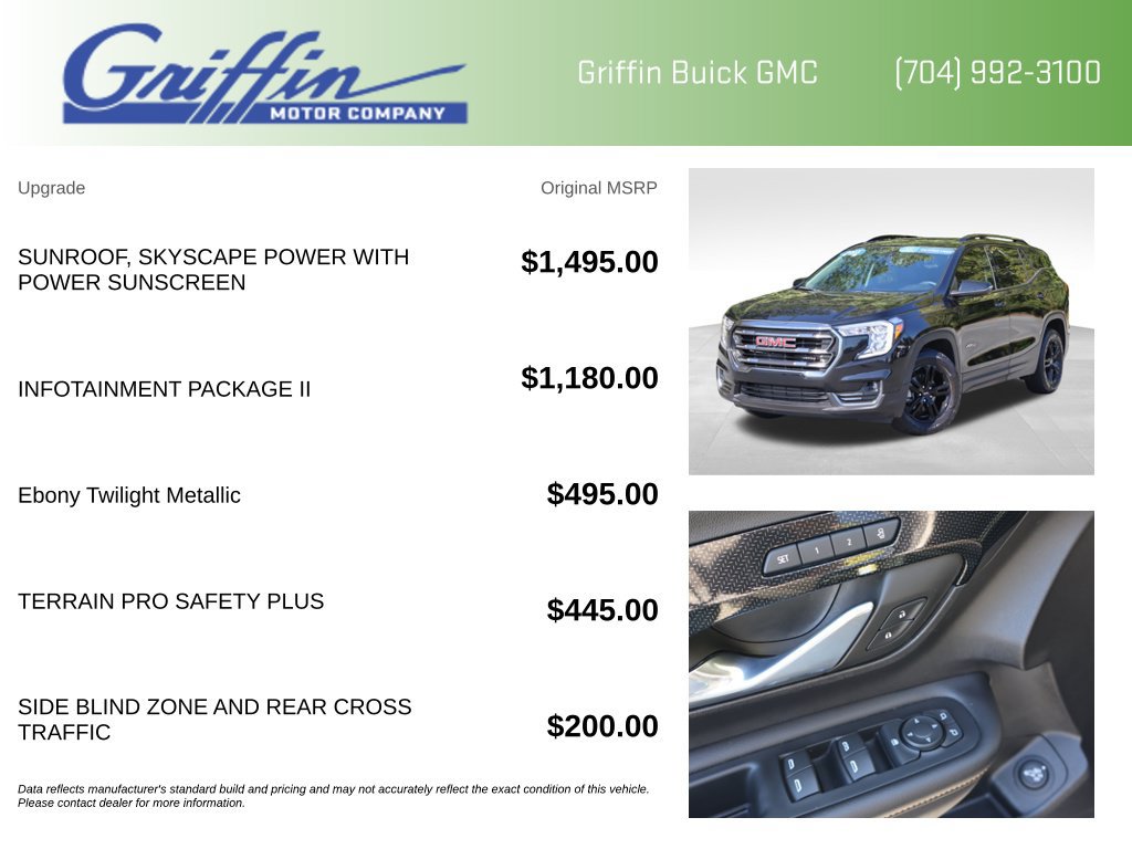 Certified 2023 GMC Terrain AT4 w/ Infotainment Package II AWD/4WD image 6