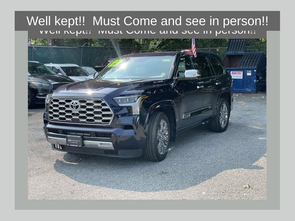 Used 2023 Toyota Sequoia Capstone AWD/4WD image 1