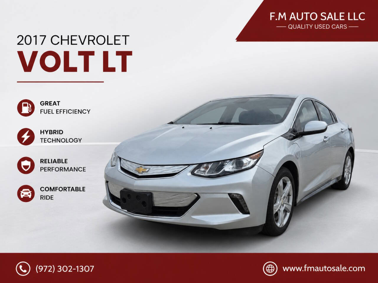 Used 2017 Chevrolet Volt LT w/ Comfort Package