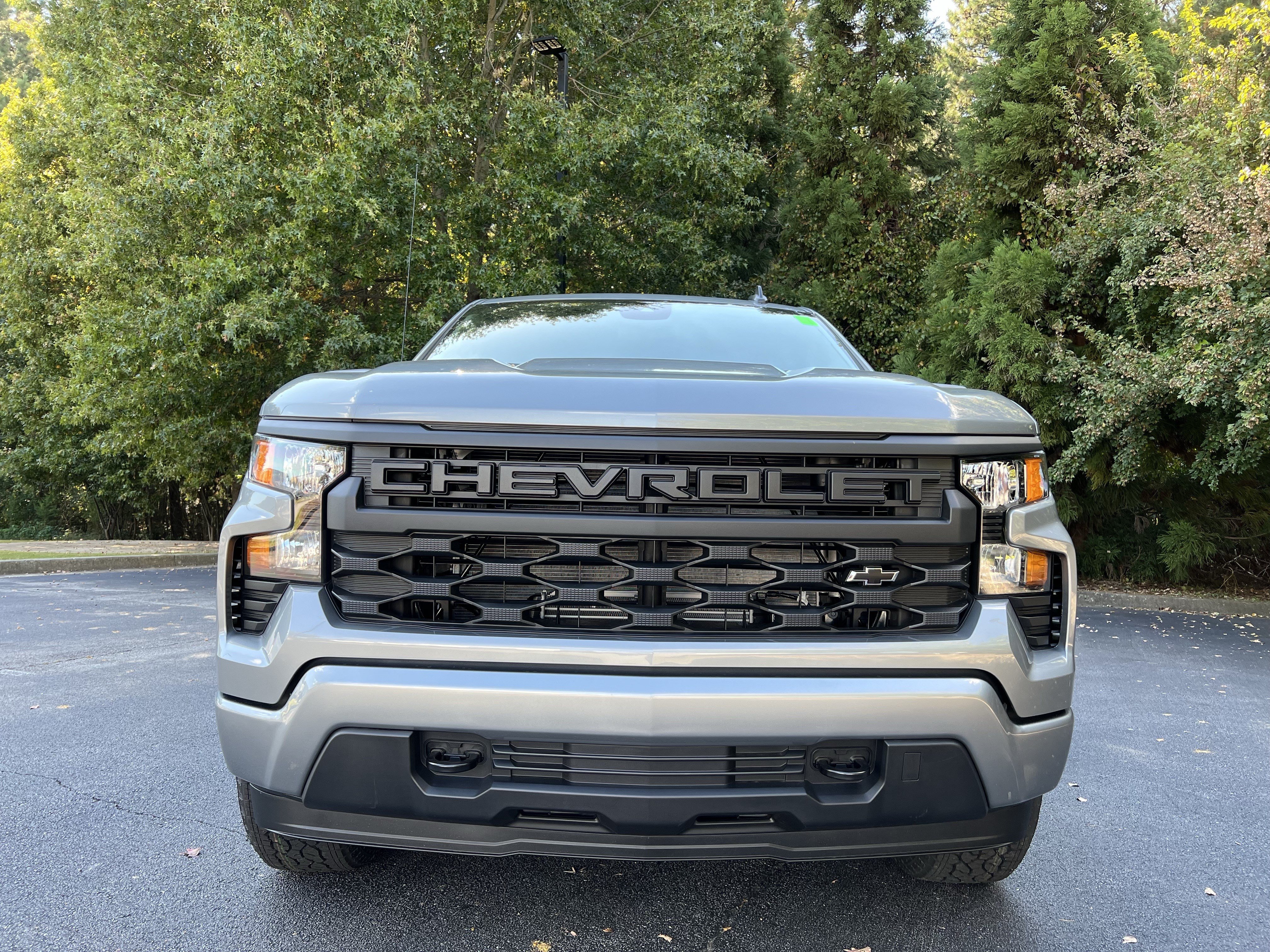 New 2026 Chevrolet Silverado 1500 Custom w/ Turbomax Blackout Package AWD/4WD image 3