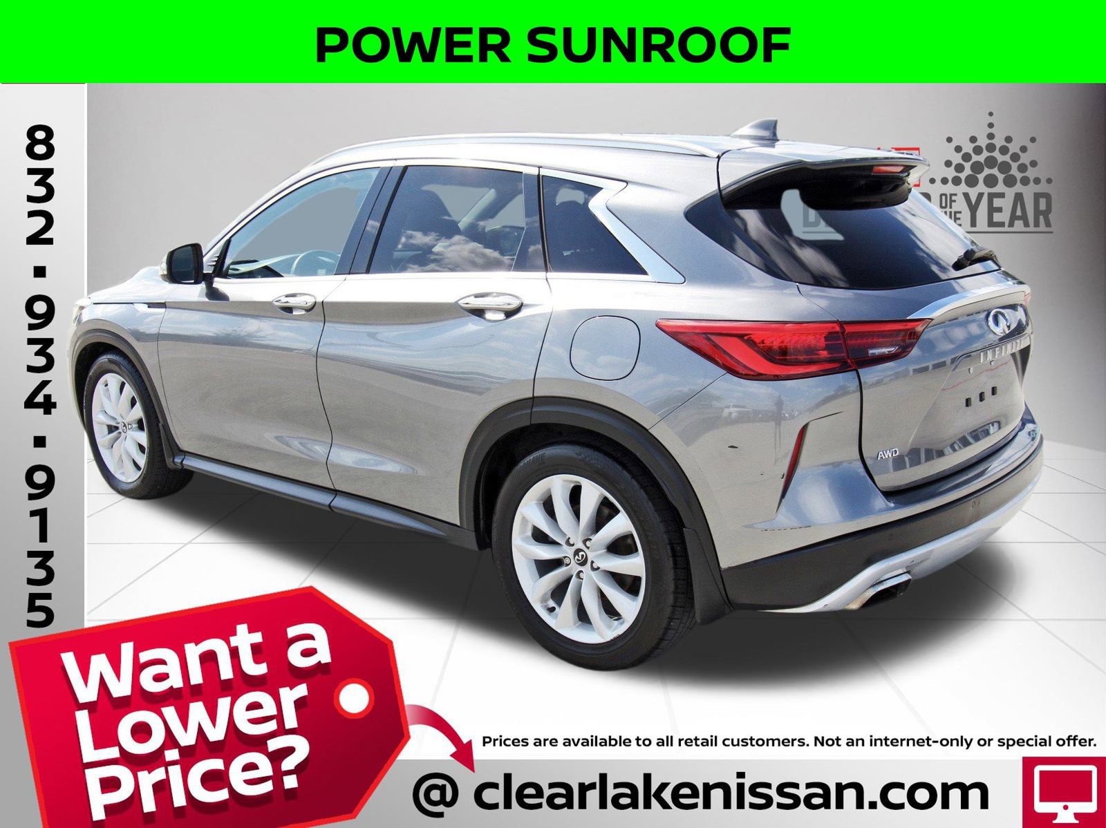 Used 2019 INFINITI QX50 Essential w/ Proassist Package image 5