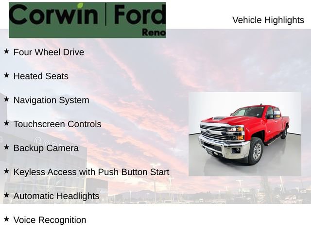 Used 2019 Chevrolet Silverado 2500 LTZ w/ Duramax Plus Package AWD/4WD image 8