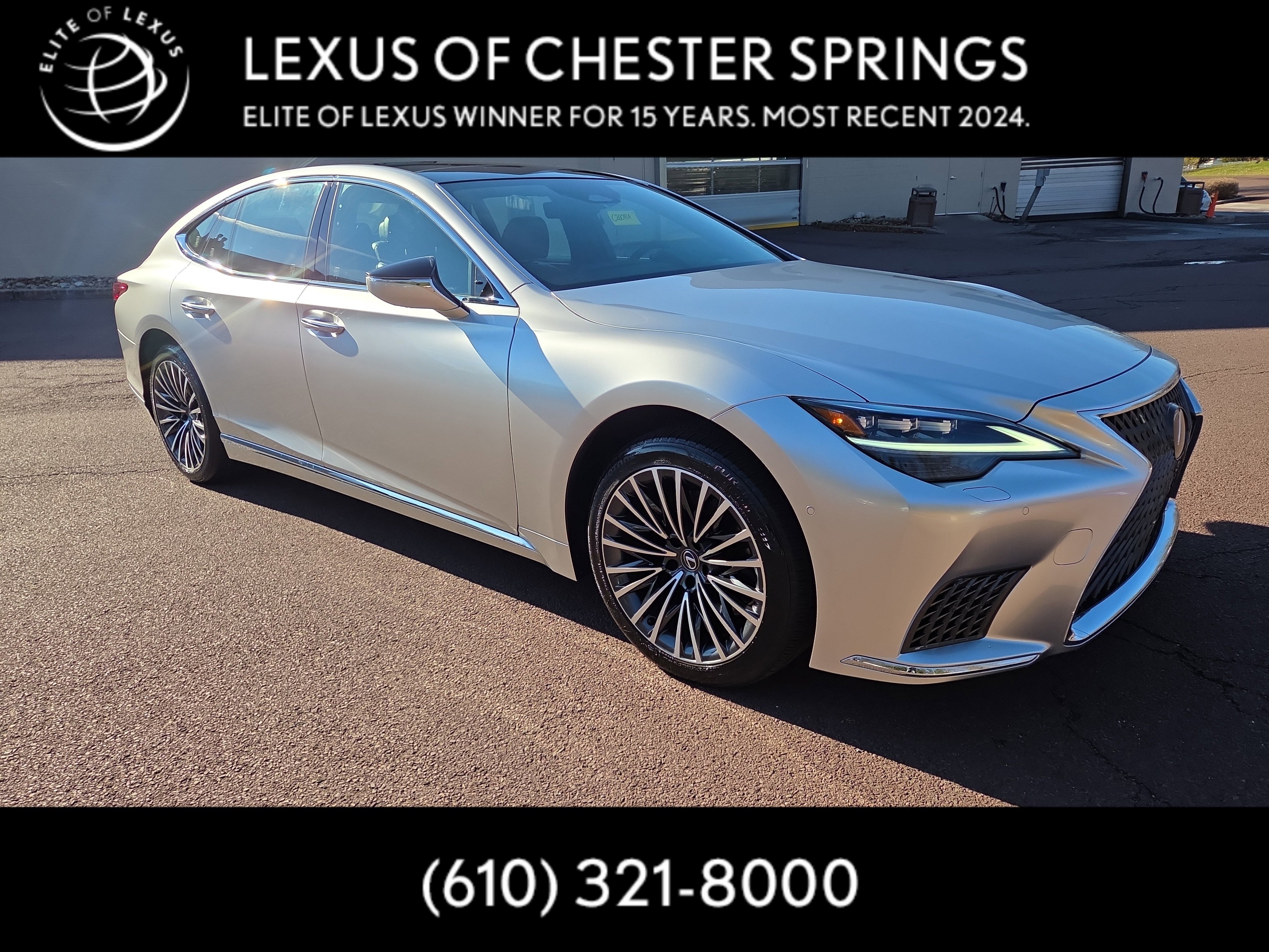 Certified 2025 Lexus LS 500 AWD w/ Luxury Package